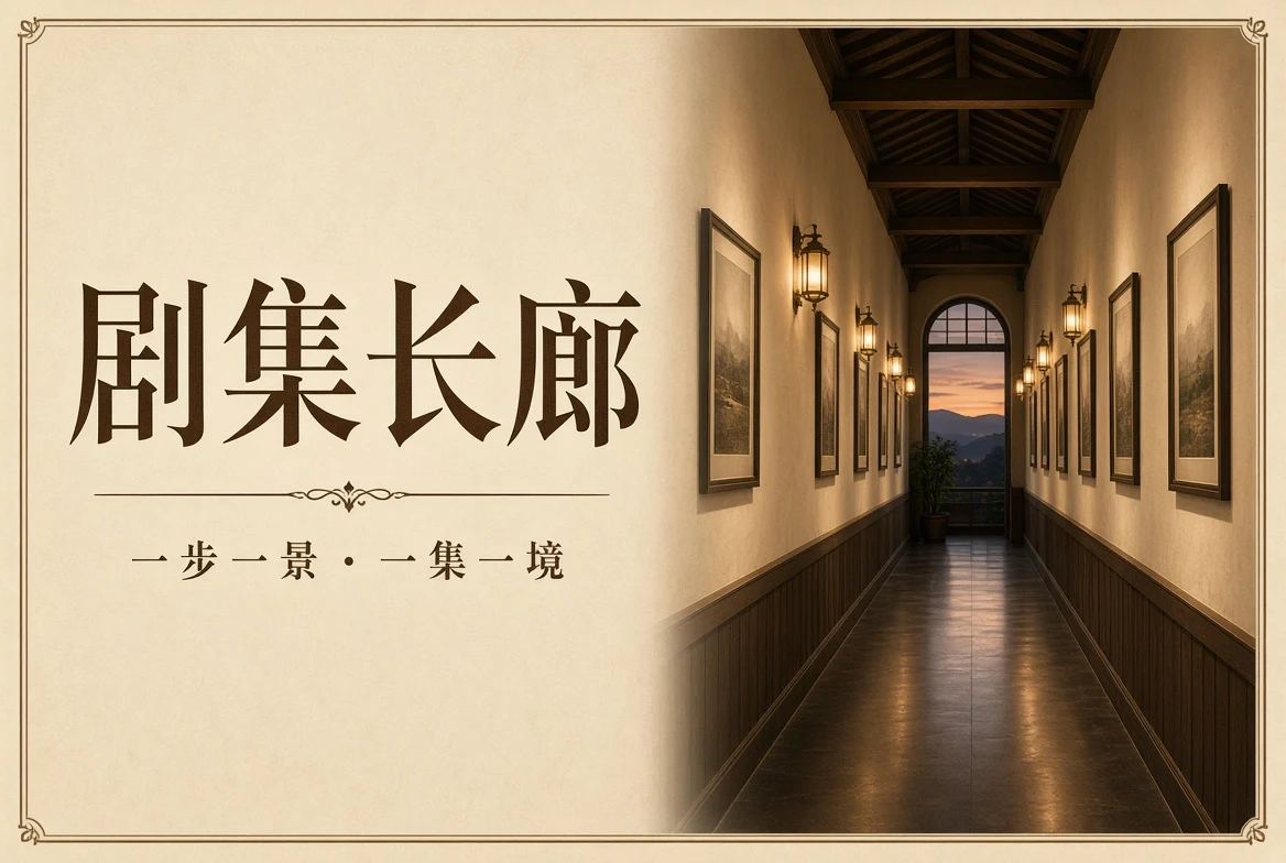 剧集长廊栏目视觉
